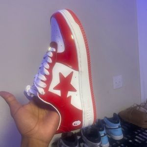 Never worn sz 11 bape with original box